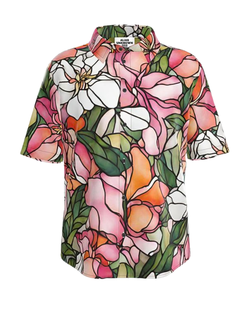 Blooming Bright Button Up