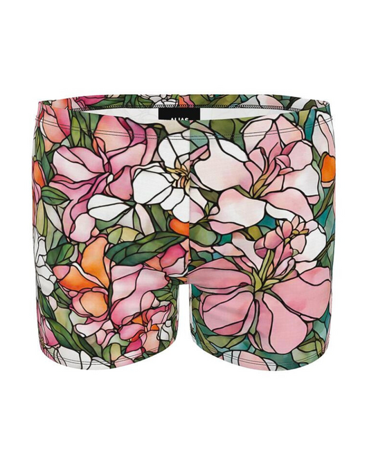 Blooming Bright Lazr Cut Swim Shorts