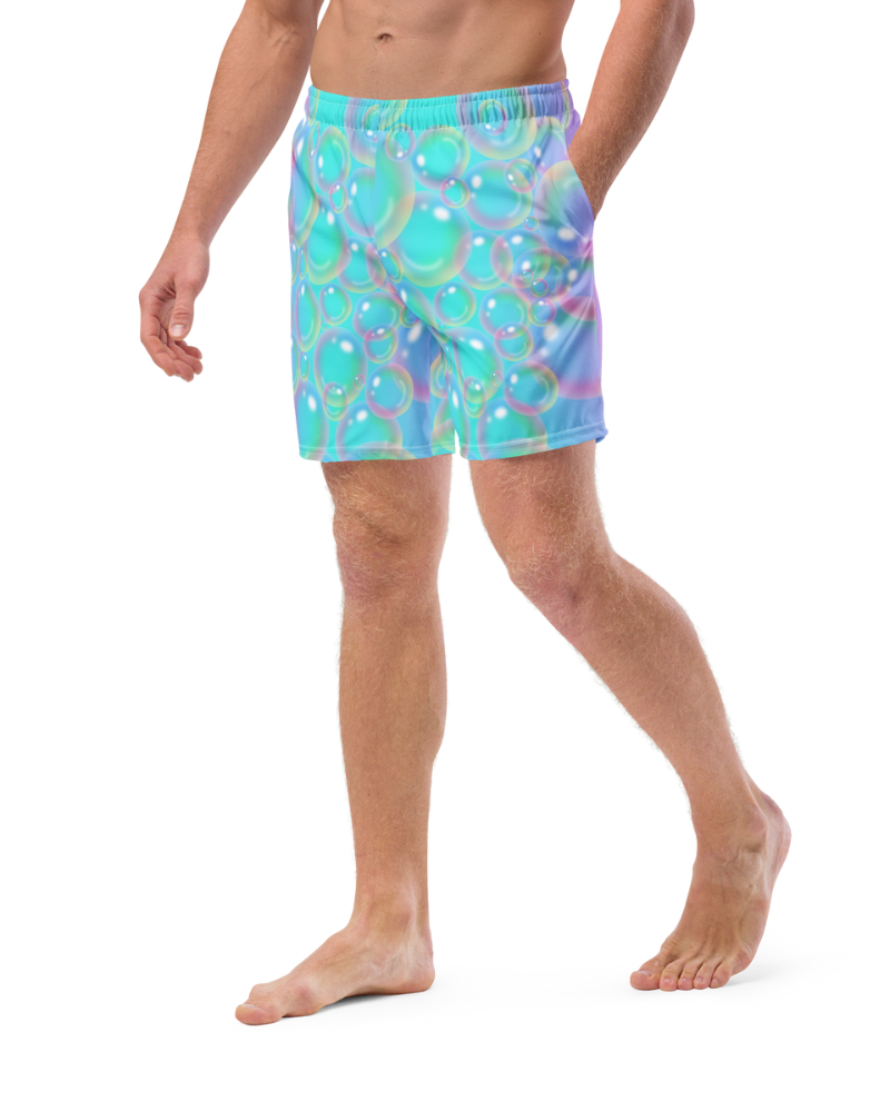 With UPF 50+ protection, these swim trunks keep you shielded from the sun's harmful rays. Complete with mesh pockets and a small inside pocket for your valuables, these swim trunks are both functional and stylish. 