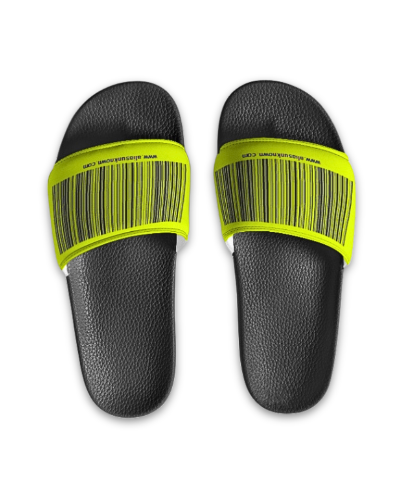 This design combines a bright fluorescent yellow and an aliasunknown.com barcode to create a visual that captures your attention with a touch of nostalgia. I thought about what an Alias Unknown logo might have looked like in the early 2000s and a barcode came to mind. I instantly loved how ironic it was to use now that the much popular QR code seemed to be stepping in to take its place. 