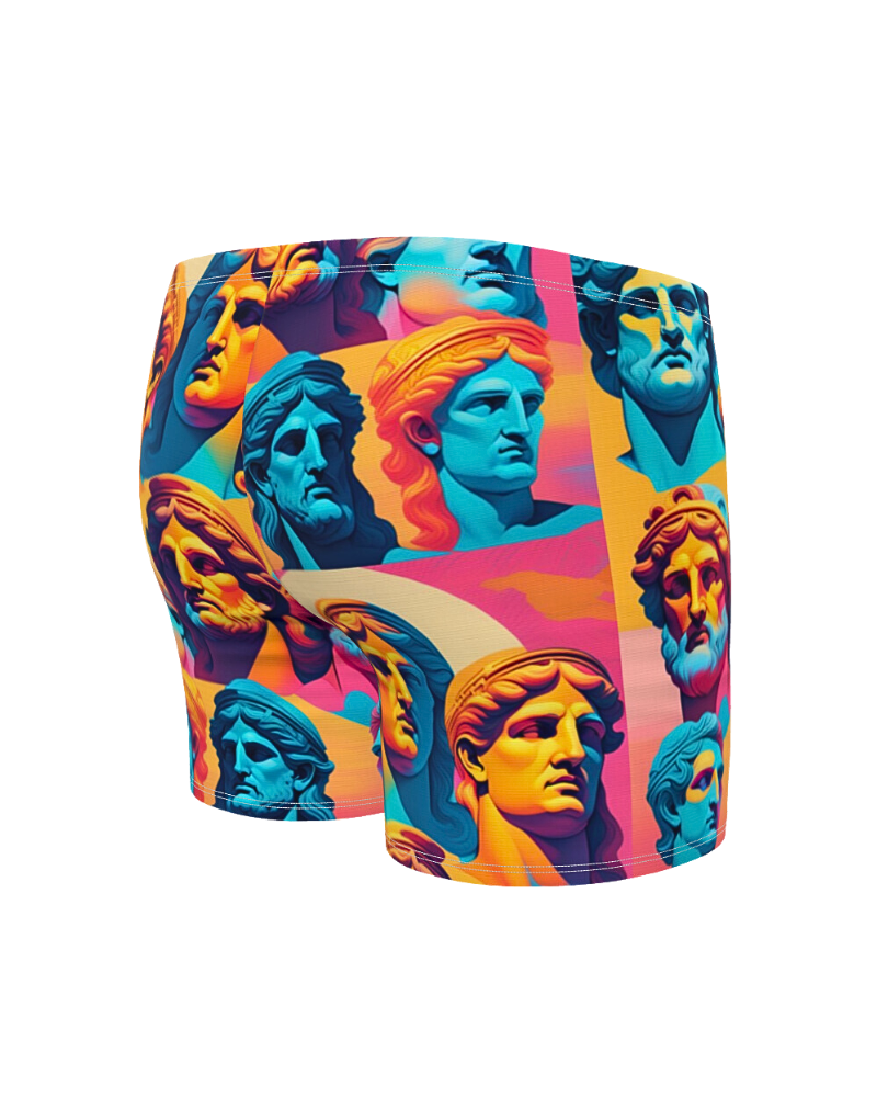 Celebrate the timeless allure of mythology while adding a contemporary flair to your wardrobe. Stand out with these captivating pieces that blend ancient power with pop art brilliance.