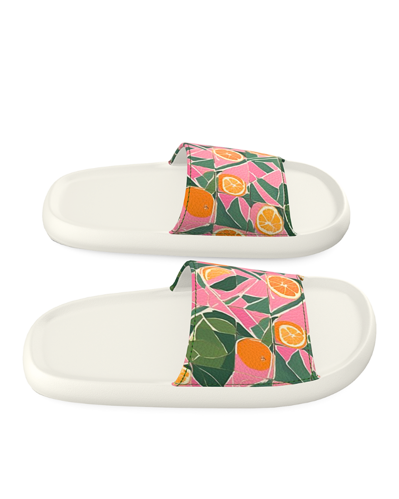 Citrus Cipher Pillow Sandals