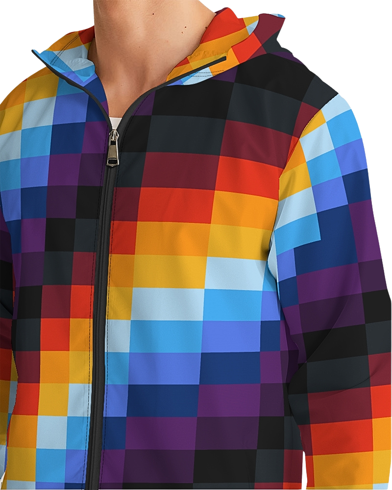 Pixelated Windbreaker