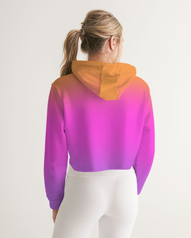 Dusky Auras Cropped Hoodie