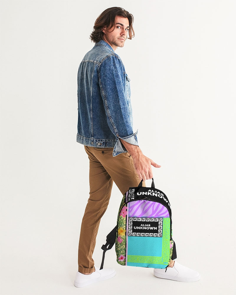 We all love an extra-large bag that has room for all the things you use throughout the day. Our waterproof Safari Printed Large Backpack has two zip pockets, a small slip pocket, a laptop sleeve, and two exterior side pockets to keep your items dry and safe. 
