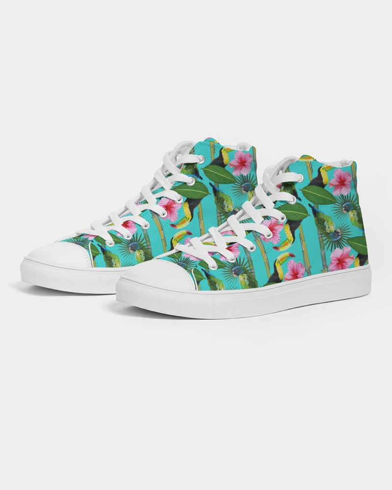 Rock our custom made kicks with anything! Our Women's Sized Hightop Canvas Shoe is a minimalist sneaker that gives you comfort all day or night.