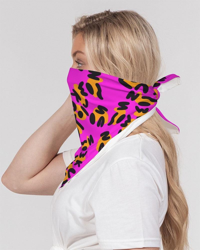 Enhance your style with our versatile Bandana! Made from a soft stretchy jersey, it is multi-functional, comfortable, and provides ultraviolet protection. Use it as a headband to style your hair, wear it as a pocket square, necktie, or face covering.