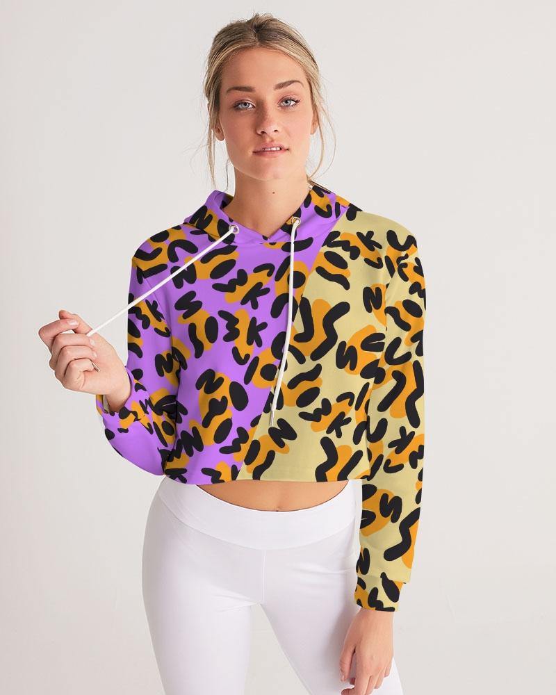 Rock your next workout in this super cute Cropped Hoodie. Its ultra-soft fabric feels like it's not even there and is a lounge-worthy staple to get anyone noticed.