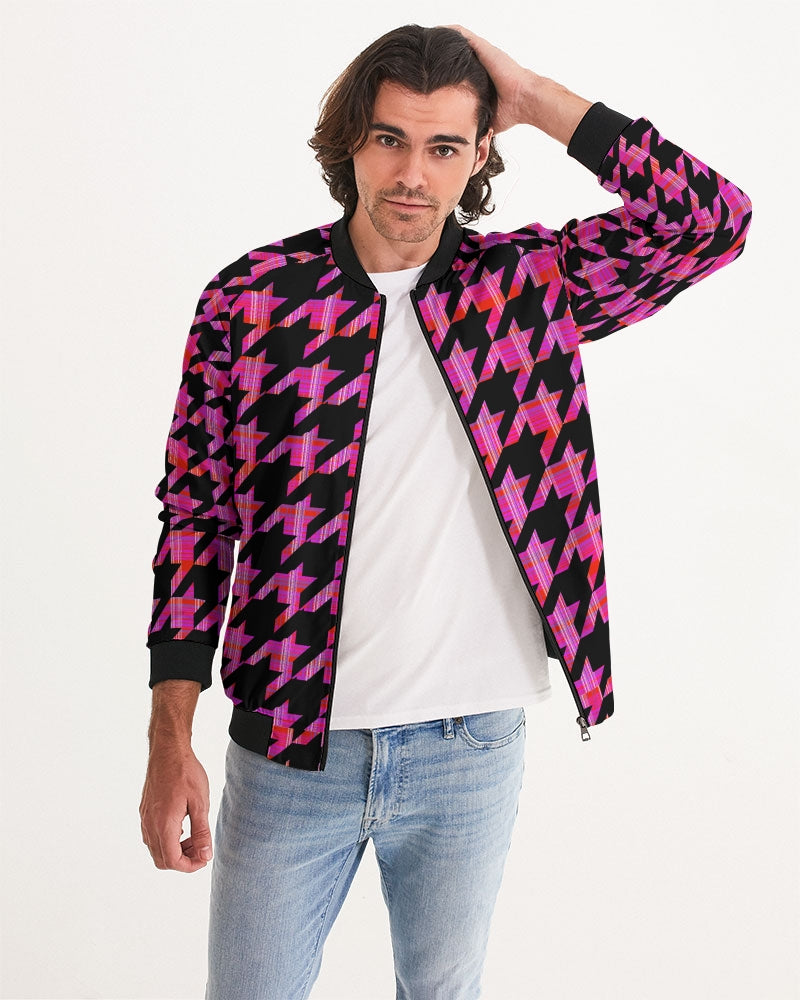 Agent Houndstooth Bomber Jacket