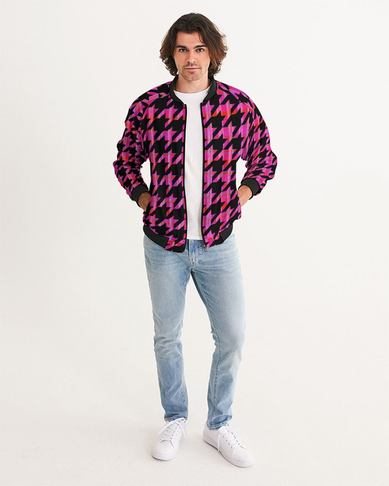 Agent Houndstooth Bomber Jacket