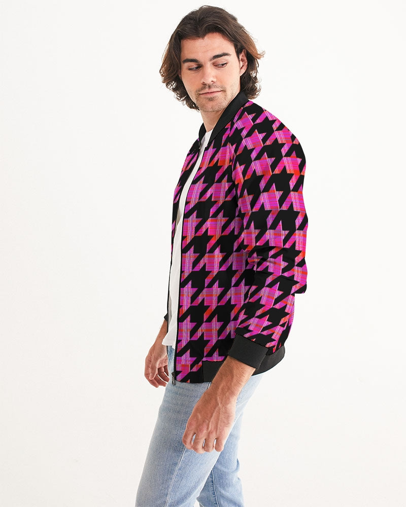 Agent Houndstooth Bomber Jacket