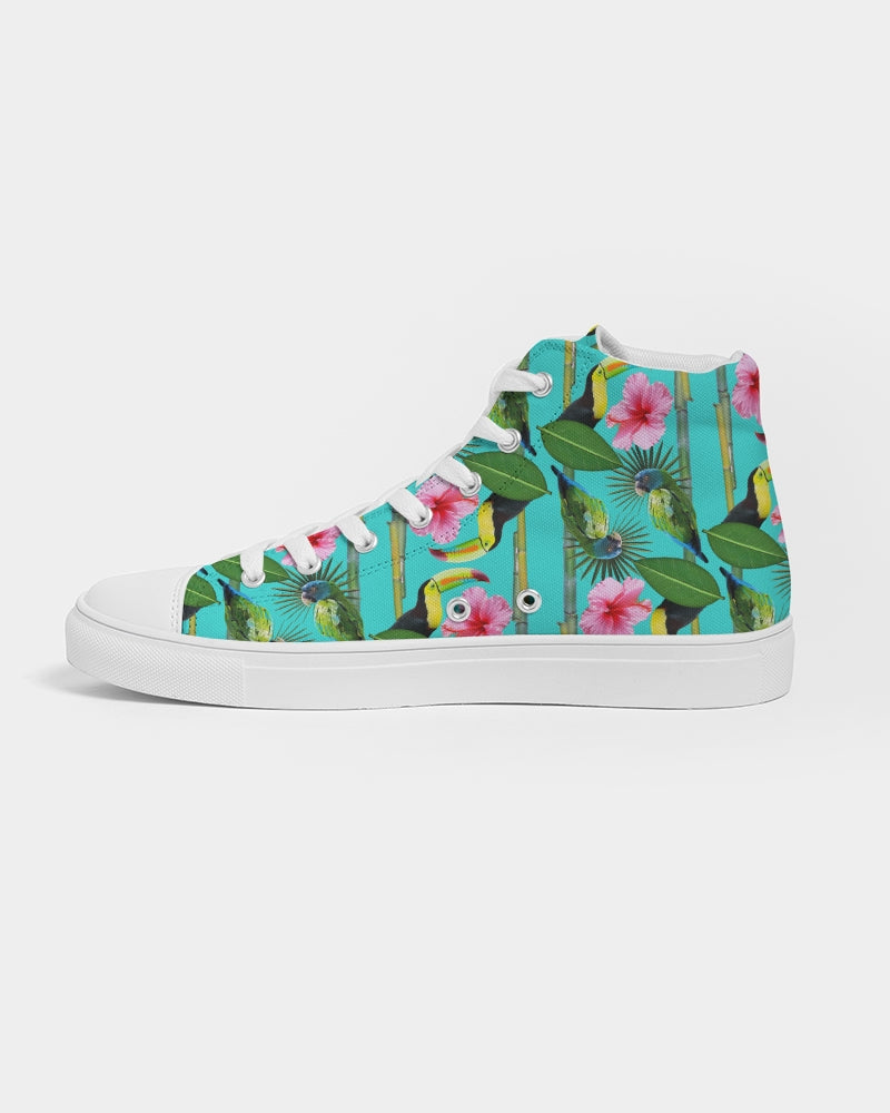 Rock our custom made kicks with anything! Our Women's Sized Hightop Canvas Shoe is a minimalist sneaker that gives you comfort all day or night.
