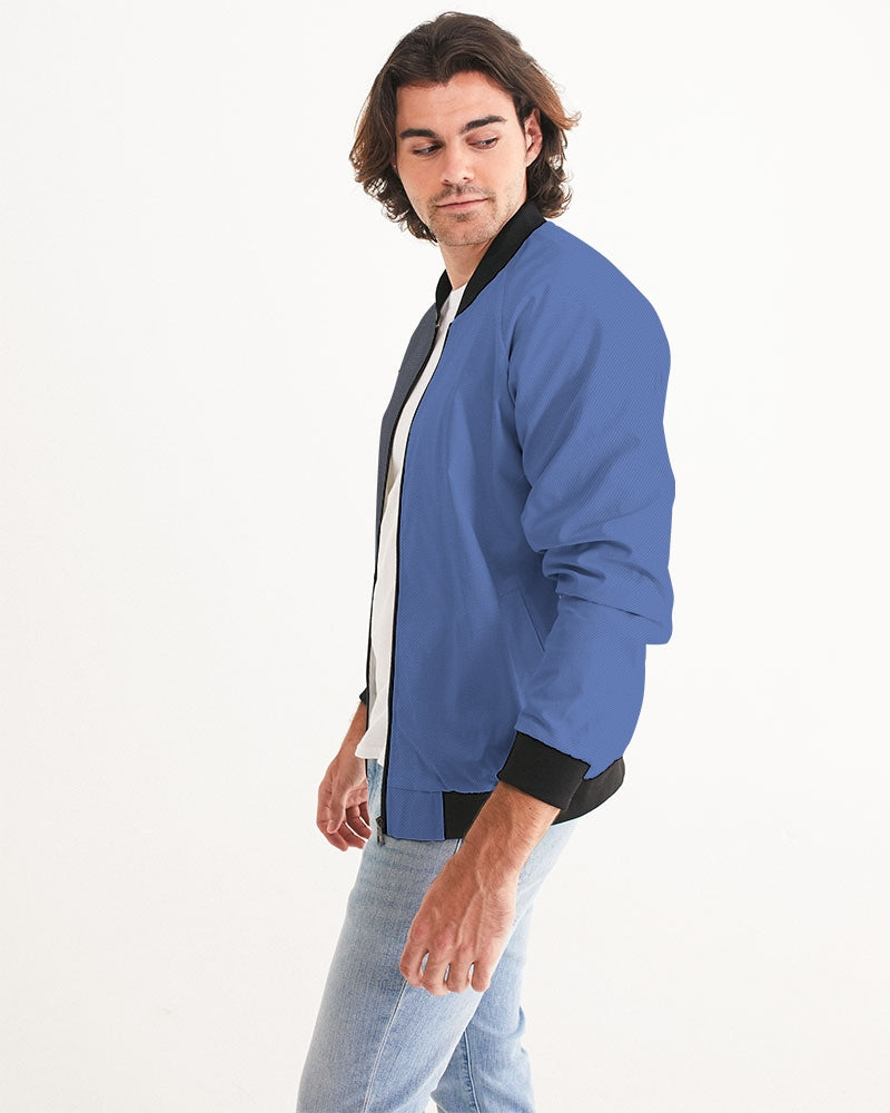 Inspired by a two-tone denim jacket, this design gives off the denim looks but with a more modern look and softer feel than actual denim.