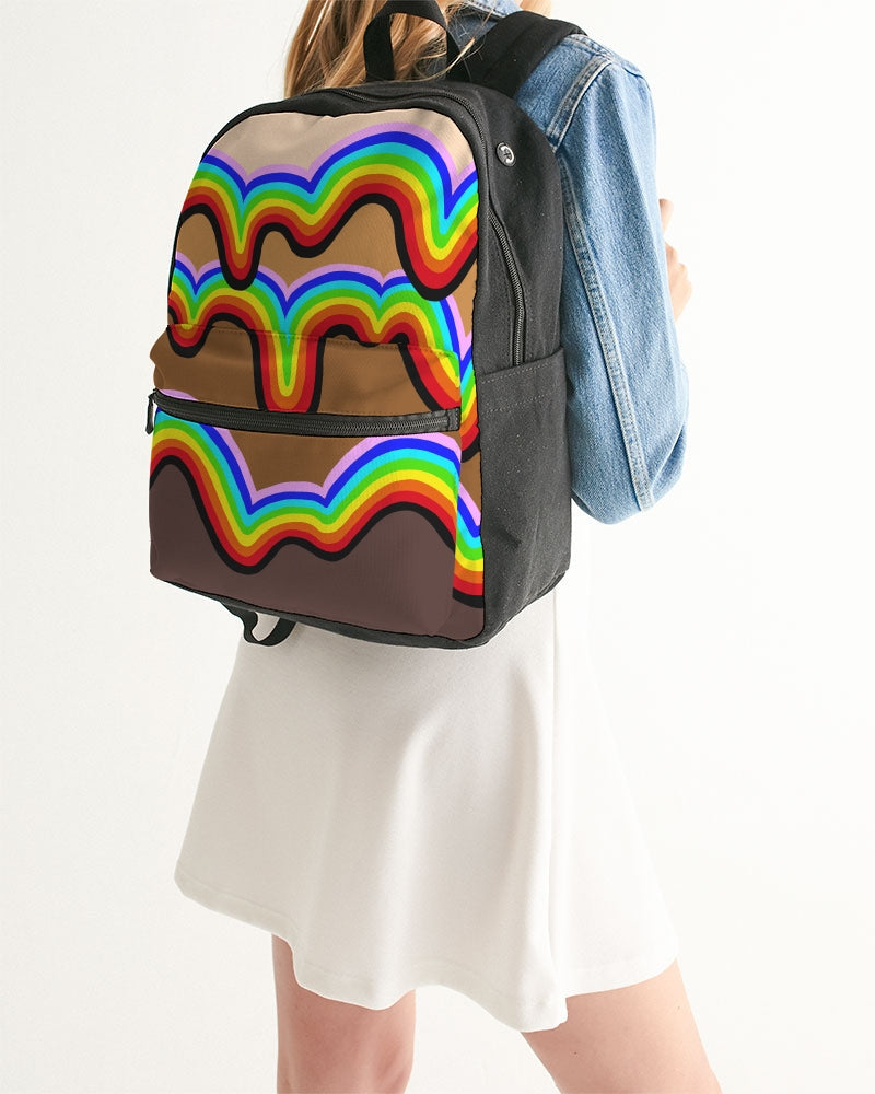 Real Prideful Small Canvas Backpack - Alias Unknown