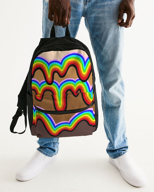 Real Prideful Small Canvas Backpack - Alias Unknown