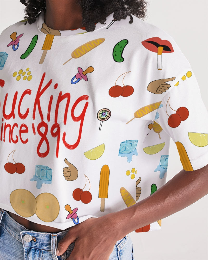Sucking Since '89 Cropped Tee - Alias Unknown
